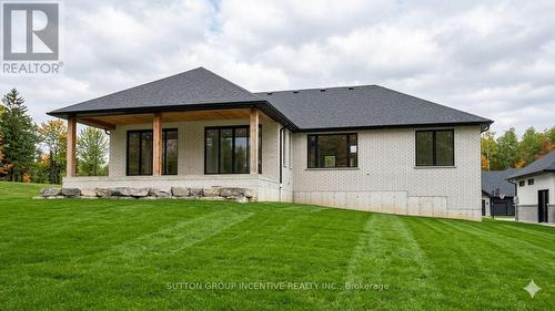Covered Porch and attached Deck to be added - 5 Jean Miller Court, Springwater, ON - Outdoor With Deck Patio Veranda