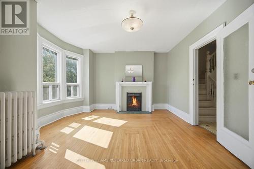 126 Close Avenue, Toronto, ON - Indoor Photo Showing Living Room With Fireplace
