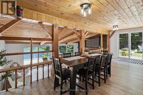 1345 Sinclair Trail Kawagama Lake Trail, Algonquin Highlands (Sherborne), ON - Indoor Photo Showing Dining Room