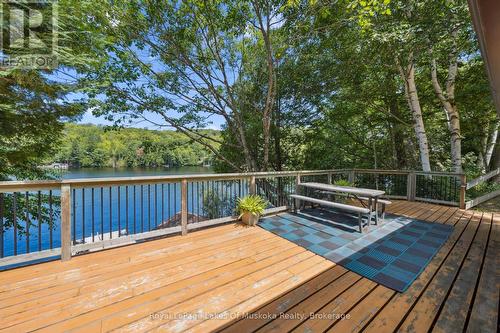 1345 Sinclair Trail Kawagama Lake Trail, Algonquin Highlands (Sherborne), ON - Outdoor With Body Of Water With Deck Patio Veranda With Exterior