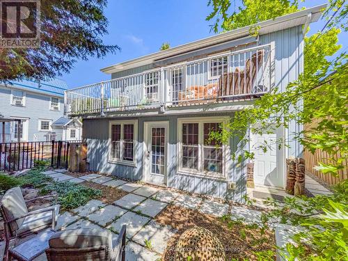 CARRIAGE HS: Primary Suite Deck & Sunroom Below - 212 James Street, Bracebridge, ON - Outdoor With Deck Patio Veranda