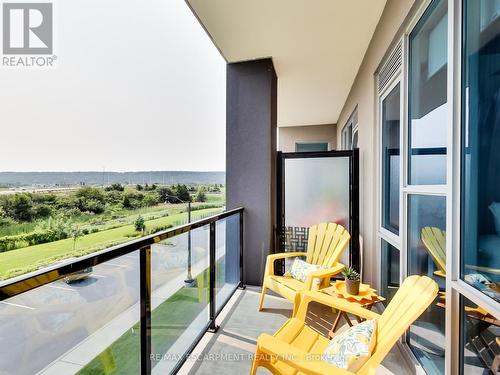 318 - 16 Concord Place, Grimsby, ON - Outdoor With Balcony With Exterior