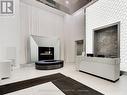 318 - 16 Concord Place, Grimsby, ON  - Indoor With Fireplace 