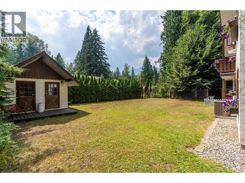 Shed in back yard - 1587 Pratico Road, Revelstoke, BC - Outdoor