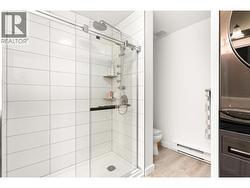 Laundry in main floor bathroom - 