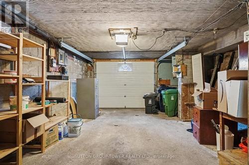 164 Robina Avenue W, Toronto, ON - Indoor Photo Showing Garage
