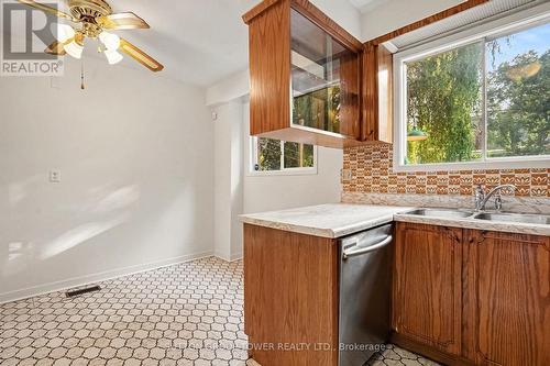 164 Robina Avenue W, Toronto, ON - Indoor Photo Showing Kitchen With Double Sink