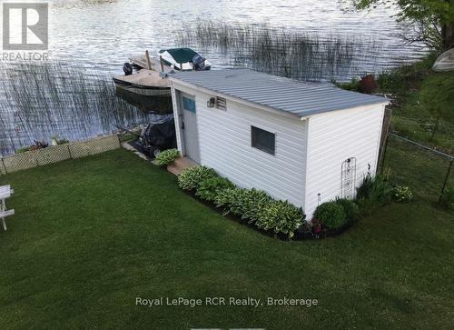 STORAGE SHED - 48 Island View Drive N, South Bruce Peninsula, ON - Outdoor With Body Of Water