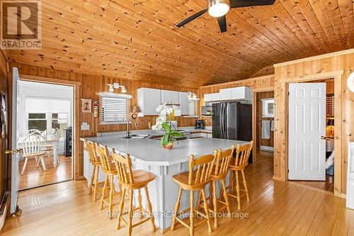 LARGE EAT IN KITCHEN - 48 Island View Drive N, South Bruce Peninsula, ON - Indoor Photo Showing Dining Room