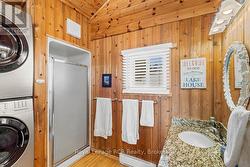 MAIN FLOOR 3 PC BATHROOM AND LAUNDRY - 
