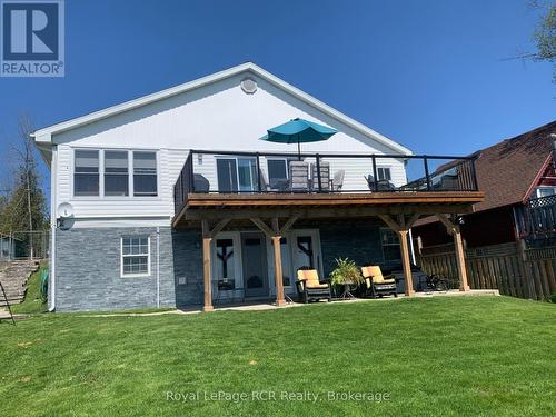 48 Island View Drive N, South Bruce Peninsula, ON - Outdoor With Deck Patio Veranda