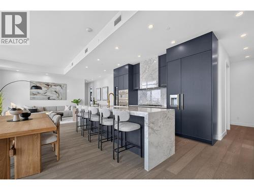 Integrated appliances throughout with a wine fridge - 3800 Capozzi Road Unit# Ph2, Kelowna, BC - Indoor