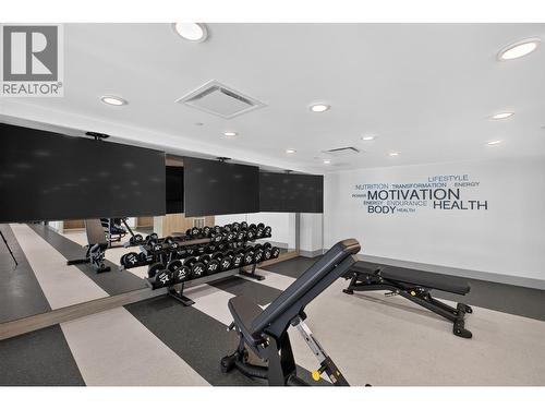 Training/weight lifting area (P4) - 3800 Capozzi Road Unit# Ph2, Kelowna, BC - Indoor