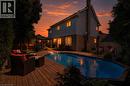 5140 Crimson King Way, Beamsville, ON  - Outdoor With In Ground Pool With Deck Patio Veranda 