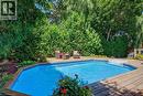 5140 Crimson King Way, Beamsville, ON  - Outdoor With In Ground Pool With Backyard 