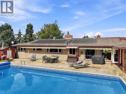 779 Gleneagles Drive, Kamloops, BC - Outdoor With In Ground Pool With Deck Patio Veranda