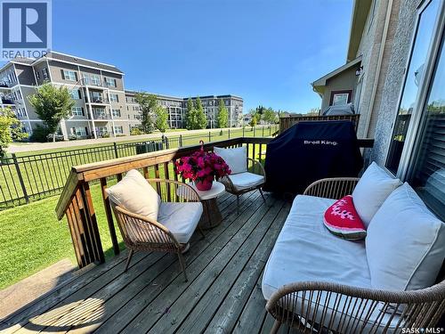 18 1600 Muzzy Drive, Prince Albert, SK - Outdoor With Deck Patio Veranda With Exterior
