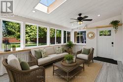 Virtually staged 4 season sunroom - 