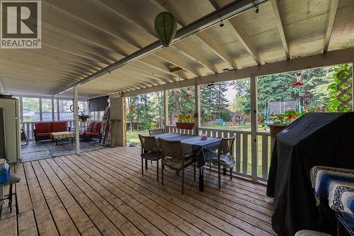 7389 Elk Road, Prince George, BC - Outdoor With Deck Patio Veranda With Exterior