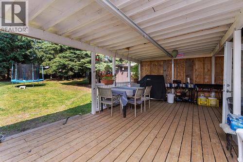 7389 Elk Road, Prince George, BC - Outdoor With Deck Patio Veranda With Exterior