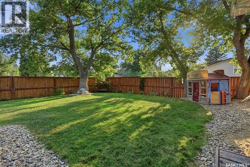 111 Minot Drive, Regina, SK - Outdoor With Backyard
