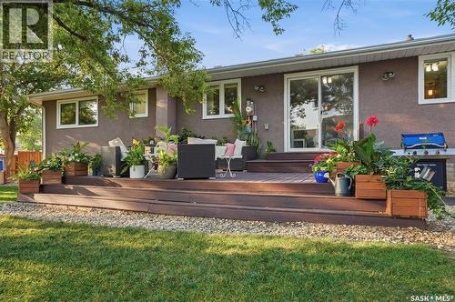 111 Minot Drive, Regina, SK - Outdoor With Deck Patio Veranda