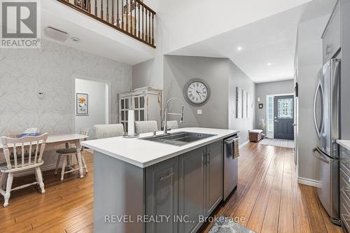 10 Kopperfield Lane, Hamilton, ON - Indoor Photo Showing Kitchen With Double Sink