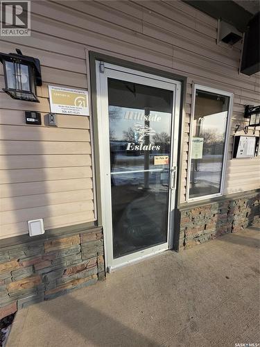 205 701 Henry Street, Estevan, SK - Outdoor With Deck Patio Veranda With Exterior