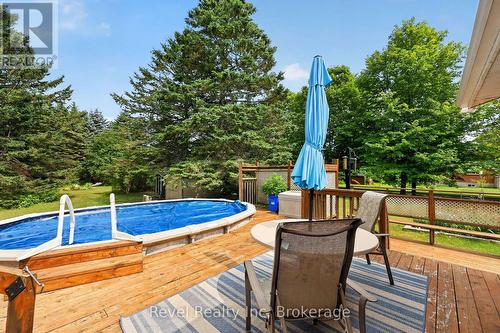 459 Cedar Point Road, Tiny, ON - Outdoor With Above Ground Pool