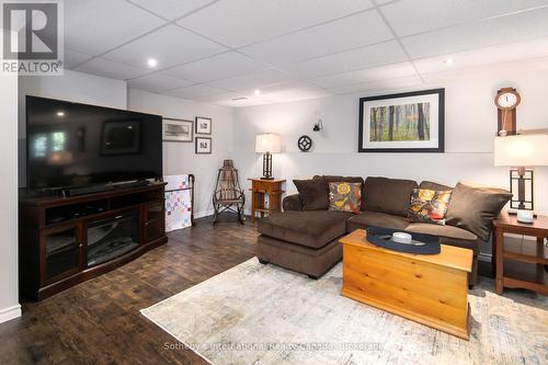 Lower level family room - 169 Gardiner Street, Meaford, ON - Indoor Photo Showing Living Room