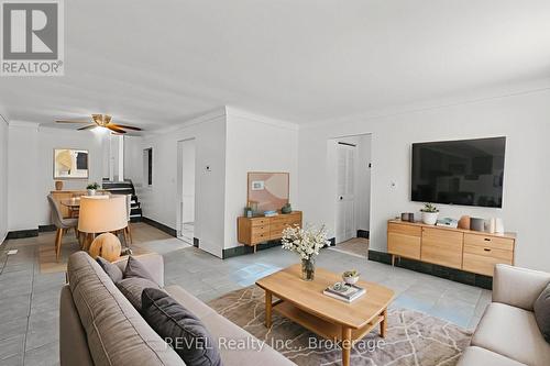 VIRTUALLY STAGED PHOTO - 552 First Avenue, Welland (N. Welland), ON - Indoor Photo Showing Living Room