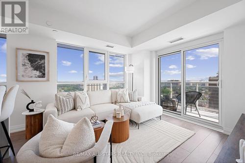 2103 - 286 Main Street, Toronto, ON - Indoor Photo Showing Living Room
