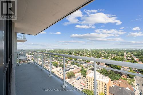 2103 - 286 Main Street, Toronto, ON - Outdoor With Balcony With View