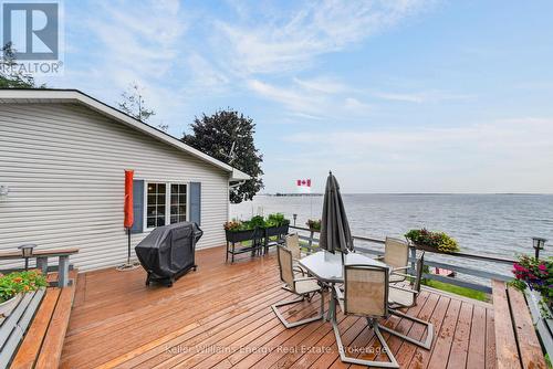 52 Rowlands Lane, Prince Edward County (Sophiasburg Ward), ON - Outdoor With Body Of Water With Deck Patio Veranda With Exterior