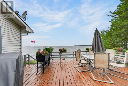 52 Rowlands Lane, Prince Edward County (Sophiasburg Ward), ON - Outdoor With Body Of Water With Deck Patio Veranda