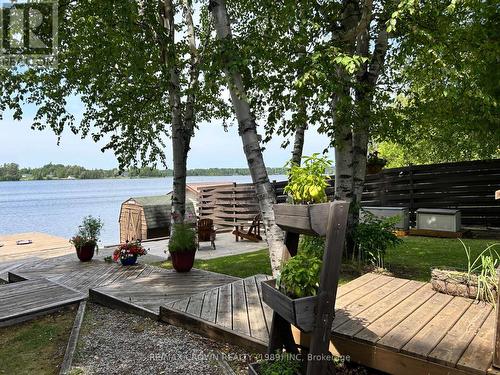 45 Lefebvre Peninsula, Moonbeam Road, Kapuskasing, ON - Outdoor With Body Of Water With Deck Patio Veranda