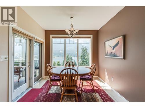 408 Balfour Heights Road, Balfour, BC - Indoor Photo Showing Dining Room