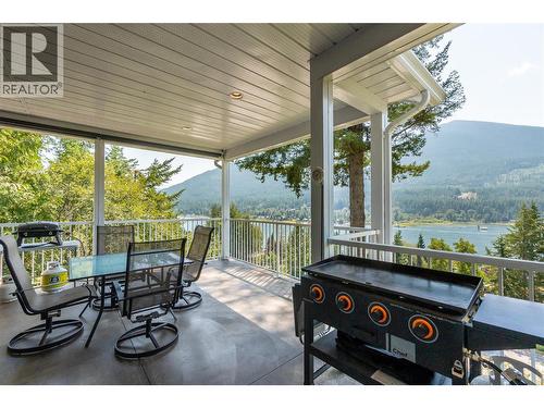 408 Balfour Heights Road, Balfour, BC - Outdoor With Deck Patio Veranda With View With Exterior