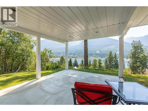 408 Balfour Heights Road, Balfour, BC - Outdoor With Deck Patio Veranda With Exterior
