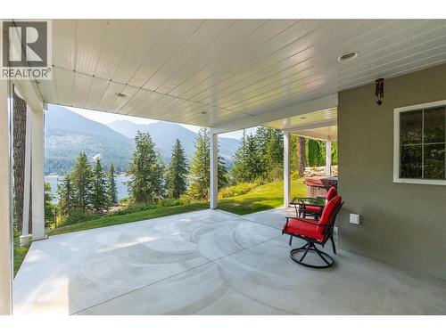 408 Balfour Heights Road, Balfour, BC - Outdoor With Deck Patio Veranda With Exterior