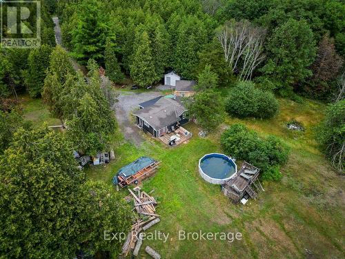 2822 Shannon Road, Tyendinaga (Tyendinaga Township), ON - Outdoor With Above Ground Pool With View