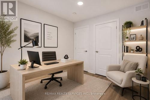 Virtual Staging - 4 Bergenstein Crescent, Pelham, ON - Indoor Photo Showing Office