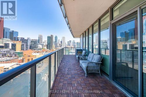 1604 - 1 Market Street, Toronto, ON - Outdoor With Balcony