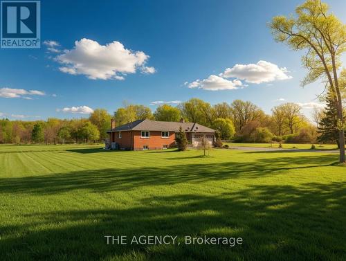 Photo restyled using AI - 295 Park Road S, Grimsby, ON - Outdoor With View