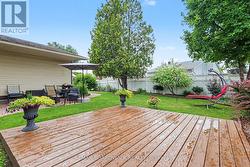 Large Wooden Deck - 