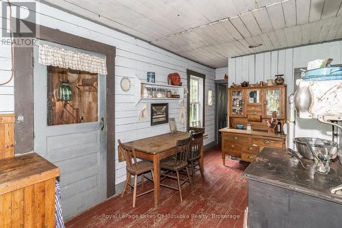 1099 Wolfkin Lake Road, Lake Of Bays (Ridout), ON - Indoor With Fireplace