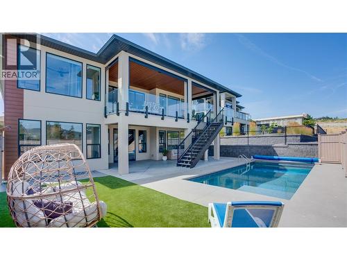 2698 Koyama Road, Lake Country, BC - Outdoor With In Ground Pool
