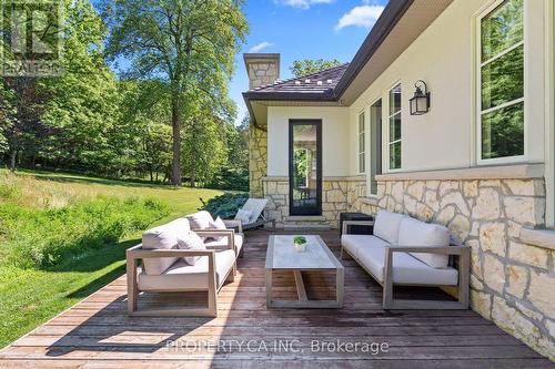 10955 Old River Road, Middlesex Centre, ON - Outdoor With Deck Patio Veranda
