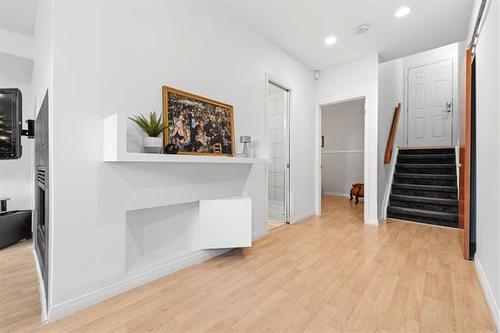 1324 Wellington Cr, Winnipeg, MB - Indoor Photo Showing Other Room With Fireplace