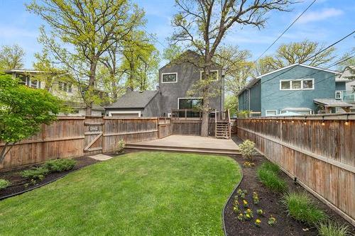 1324 Wellington Cr, Winnipeg, MB - Outdoor With Deck Patio Veranda